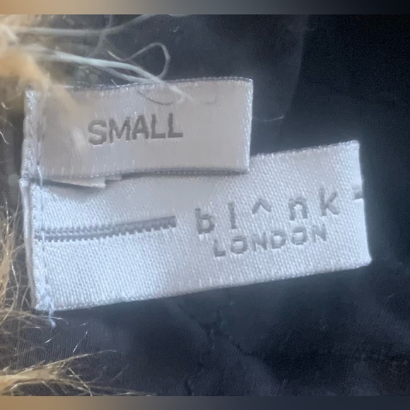 Bl^nk London Anthropologie Black Cape - Picture 4 of 5